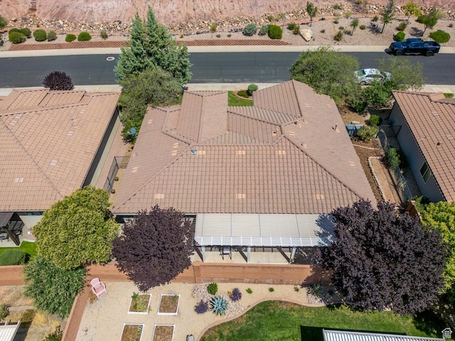 960 N Catalpa Dr, Washington, UT 84780 - view from above of property