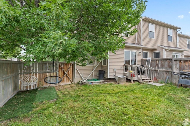 3364 E Dornock Dr, Eagle Mountain, UT 84005 - view of fenced backyard