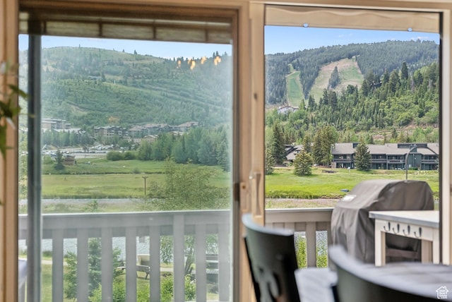 1582 Deer Valley Dr N, Park City, UT 84060 - detailed view of a mountainous background and a forest