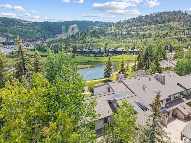 1582 Deer Valley Dr N, Park City, UT 84060 - drone / aerial view of a large body of water