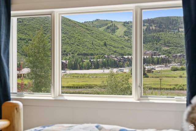 1582 Deer Valley Dr N, Park City, UT 84060 - bedroom with multiple windows and a mountain view