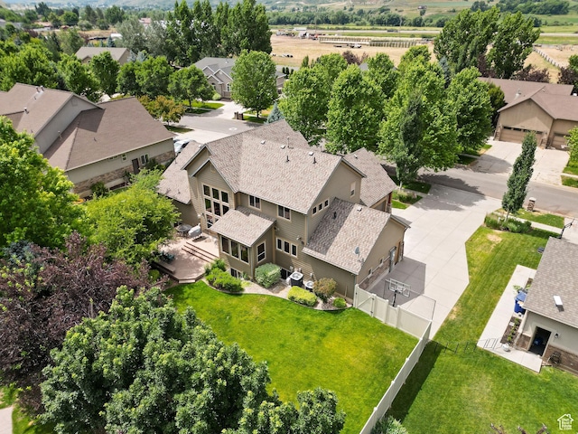 4048 W Ivy Ave, Mountain Green, UT 84050 - aerial perspective of suburban area