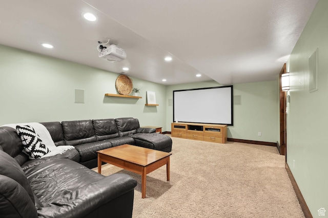 4048 W Ivy Ave, Mountain Green, UT 84050 - carpeted cinema with recessed lighting