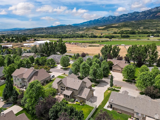 4048 W Ivy Ave, Mountain Green, UT 84050 - aerial perspective of suburban area with mountains
