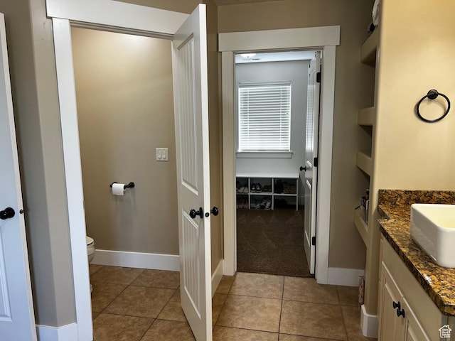 1694 S 710 E, Lehi, UT 84043 - bathroom with vanity and tile patterned flooring