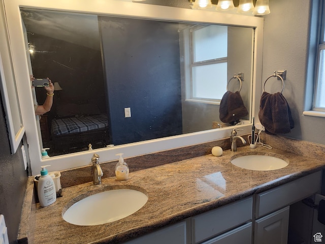 2054 E 140 S, St George, UT 84790 - full bathroom with double vanity and healthy amount of natural light