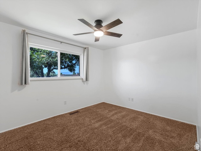 7645 W Gardenia Ave, Magna, UT 84044 - carpeted empty room with ceiling fan and baseboards