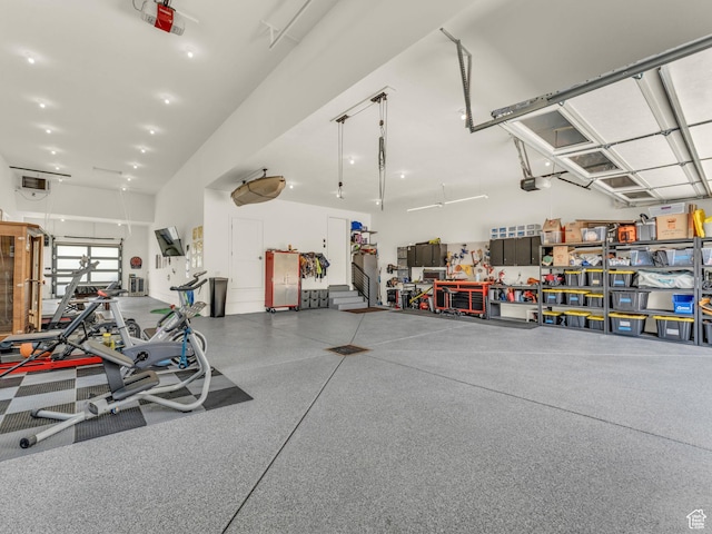 943 Hart Loop, Francis, UT 84036 - garage featuring a garage door opener