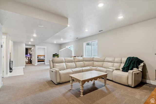 1820 W 950 N, Layton, UT 84041 - living room featuring baseboards and recessed lighting