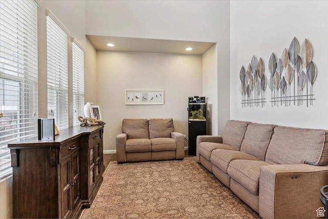 1820 W 950 N, Layton, UT 84041 - living area with healthy amount of natural light and recessed lighting