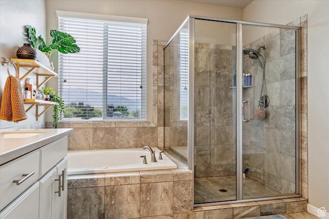1820 W 950 N, Layton, UT 84041 - bathroom with a bath, vanity, and a stall shower