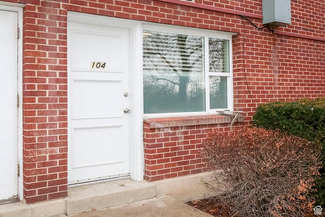 130 S 1300 E Unit 101, Salt Lake City, UT 84102 - entrance to property with brick siding