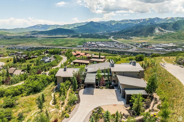 1433 Snow Berry St, Park City, UT 84098 - bird's eye view of a mountain backdrop