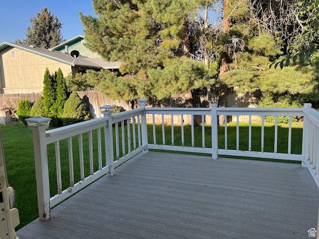 290 S 300 E, Orem, UT 84058 - wooden terrace with a fenced backyard