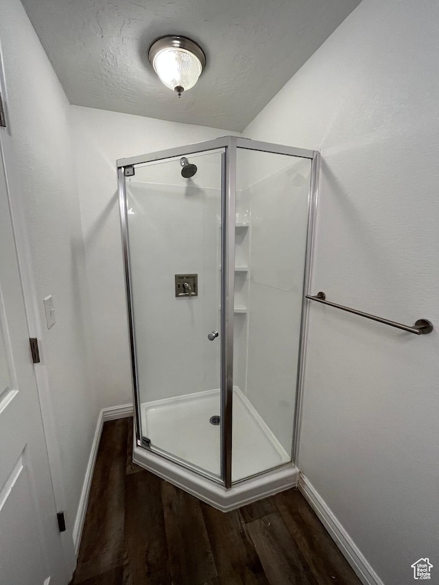 290 S 300 E, Orem, UT 84058 - full bath with wood finished floors and a shower stall