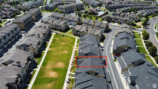 5063 W Arete Way, Herriman, UT 84096 - aerial perspective of suburban area