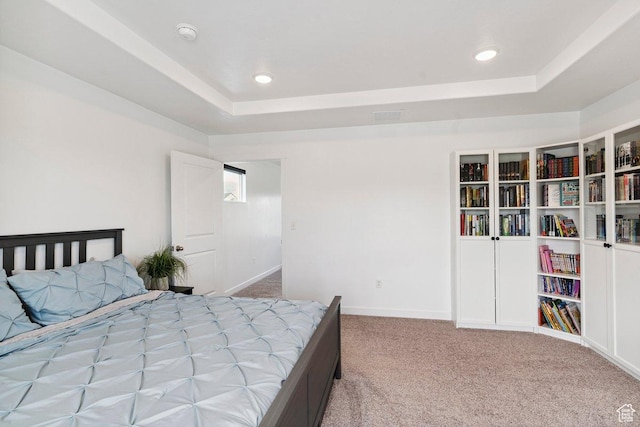526 W 1360 N, Tooele, UT 84074 - carpeted bedroom with a raised ceiling and recessed lighting