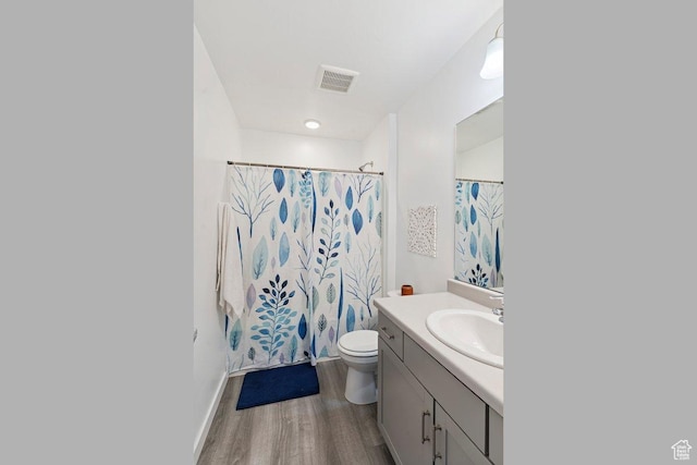 526 W 1360 N, Tooele, UT 84074 - bathroom featuring wood finished floors, vanity, and curtained shower