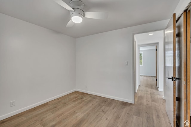 673 E 6th Ave, Salt Lake City, UT 84103 - empty room with light wood-style flooring and a ceiling fan