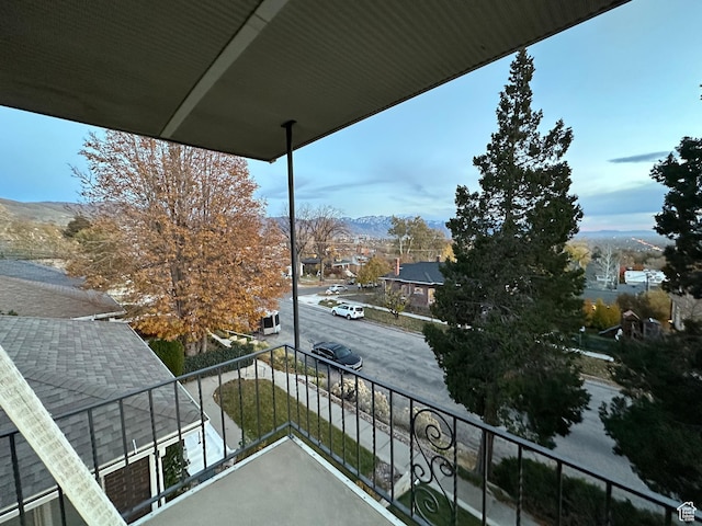 673 E 6th Ave, Salt Lake City, UT 84103 - balcony with a mountain view