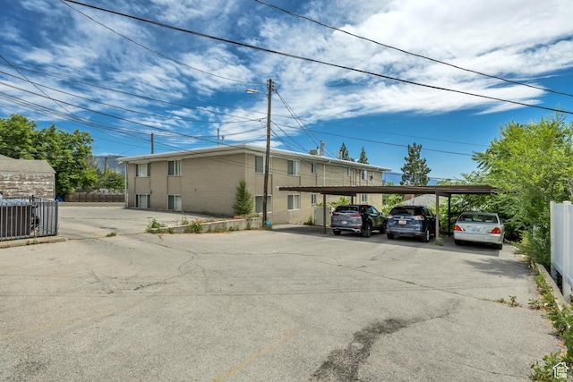 673 E 6th Ave, Salt Lake City, UT 84103 - view of covered parking lot