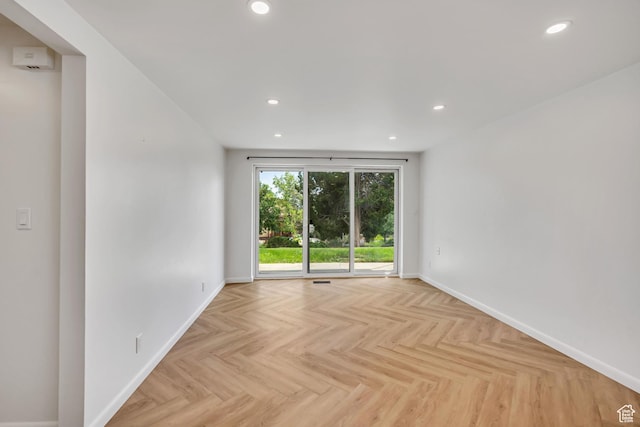 673 E 6th Ave, Salt Lake City, UT 84103 - unfurnished room featuring baseboards and recessed lighting