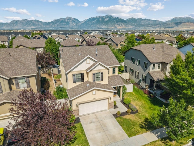 13159 S Herriman Rose Blvd, Herriman, UT 84096 - aerial view of residential area with mountains