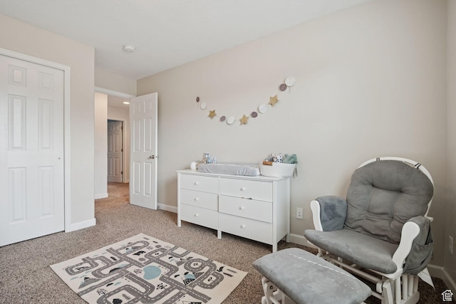 13159 S Herriman Rose Blvd, Herriman, UT 84096 - living area featuring carpet flooring and baseboards