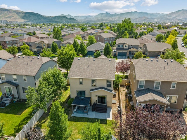 13159 S Herriman Rose Blvd, Herriman, UT 84096 - aerial view of residential area featuring mountains