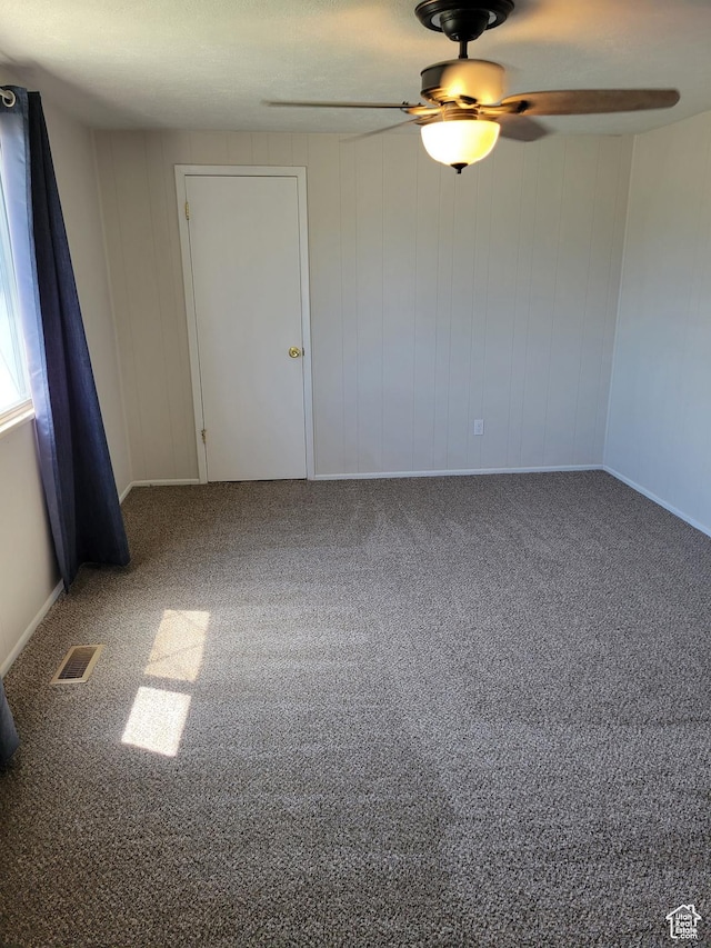 396 S 100 E, Tooele, UT 84074 - empty room with carpet floors and a ceiling fan