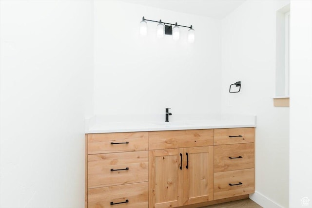 821 E 160 N, Hyde Park, UT 84318 - bathroom featuring vanity and baseboards