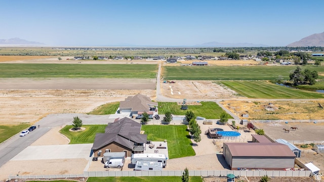 4390 N Diamond Ln, Erda, UT 84074 - aerial view of a mountain backdrop