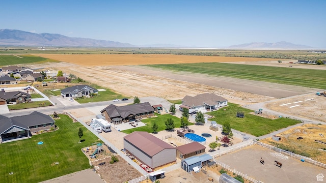 4390 N Diamond Ln, Erda, UT 84074 - aerial view of sparsely populated area with mountains