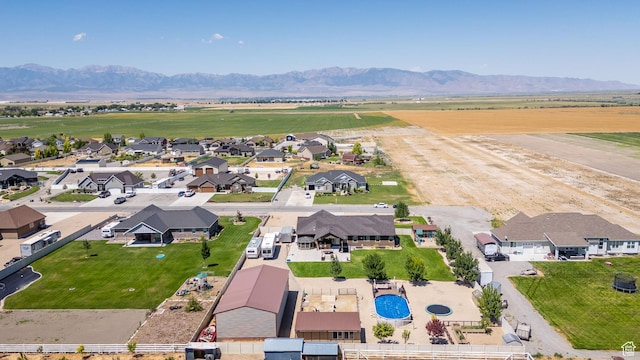4390 N Diamond Ln, Erda, UT 84074 - drone / aerial view of a mountainous background
