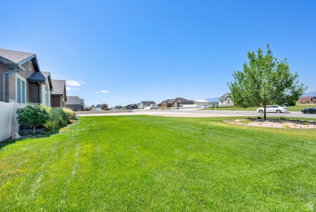 4390 N Diamond Ln, Erda, UT 84074 - view of green lawn with a residential view