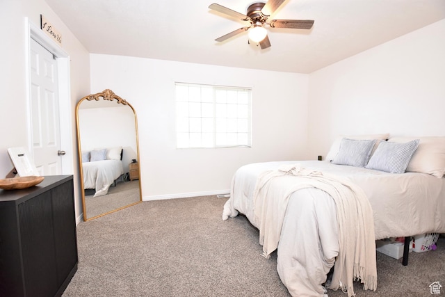 1568 Dawson Ln, Tooele, UT 84074 - bedroom with carpet and ceiling fan