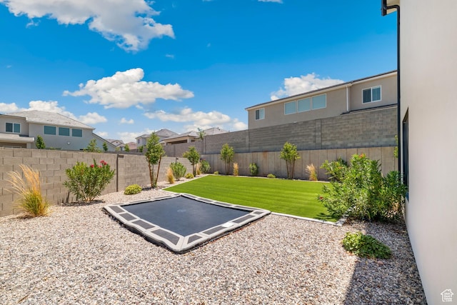 2950 E Naboo Ln, St George, UT 84790 - fenced backyard featuring a residential view