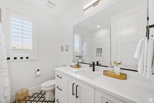 2950 E Naboo Ln, St George, UT 84790 - full bath with vanity and a shower with shower curtain
