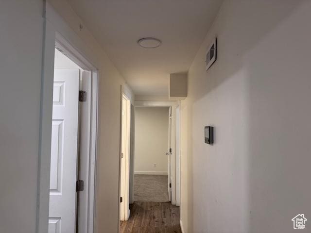 54 W 300 S, Orem, UT 84058 - hall with wood finished floors and baseboards