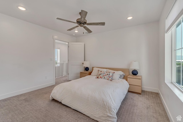1058 W 570 N, Orem, UT 84057 - bedroom featuring carpet floors, recessed lighting, and a ceiling fan