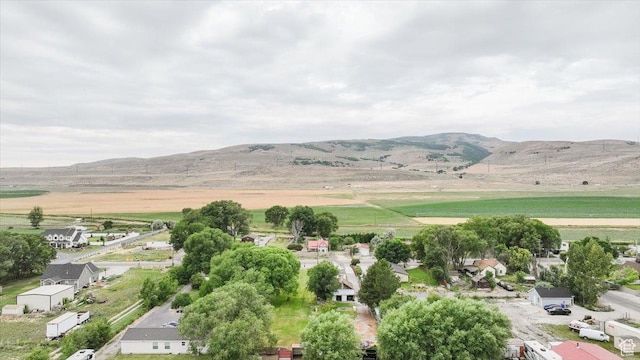14360 N 6000 W, Garland, UT 84312 - aerial view of sparsely populated area with a mountain backdrop
