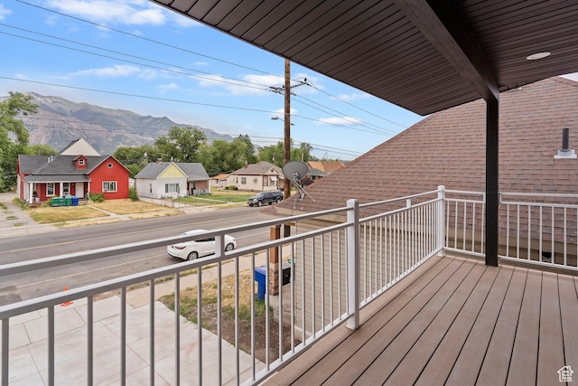 2835 Lincoln Ave, Ogden, UT 84401 - balcony with a mountain view and a residential view