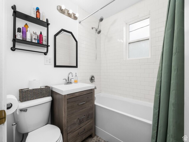 188 E 100 S, Santaquin, UT 84655 - full bath featuring shower / bath combination with curtain and vanity