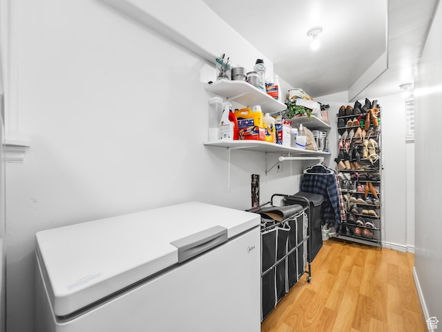 188 E 100 S, Santaquin, UT 84655 - spacious closet with light wood-style flooring
