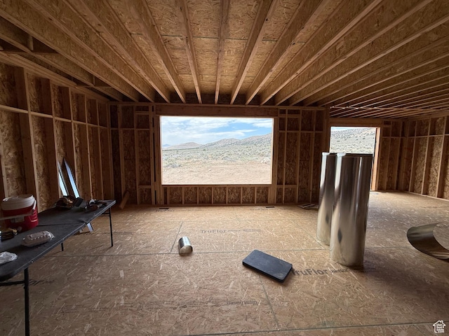 2957 E Clarkstone Dr, Eagle Mountain, UT 84005 - miscellaneous room featuring a mountain view