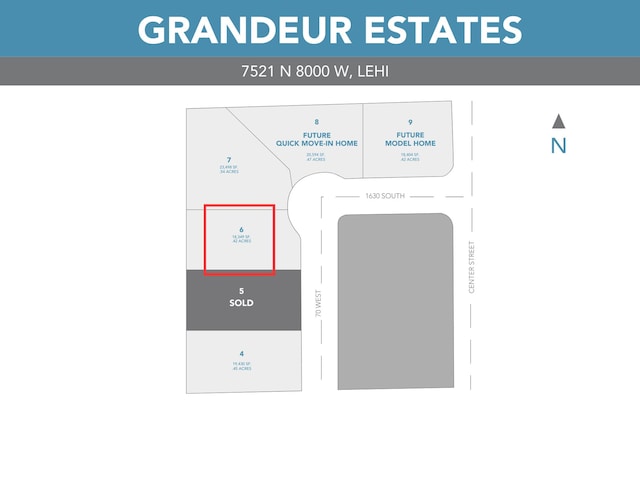 1672 S 70 W, Lehi, UT 84043 - map / location