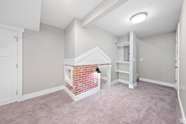 488 N 1375 E, Layton, UT 84040 - finished below grade area with carpet flooring and a textured ceiling