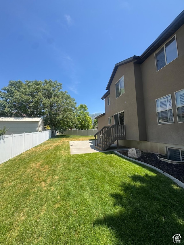 488 N 1375 E, Layton, UT 84040 - view of yard with a patio