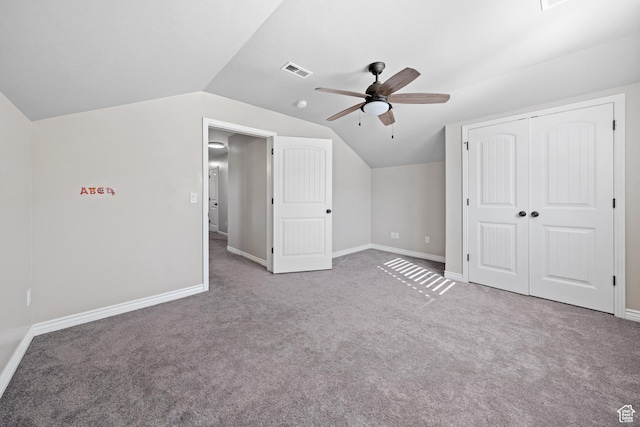 488 N 1375 E, Layton, UT 84040 - bonus room featuring a ceiling fan, lofted ceiling, and carpet floors