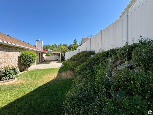 1341 E 5200 S, South Ogden, UT 84403 - fenced backyard with a patio area